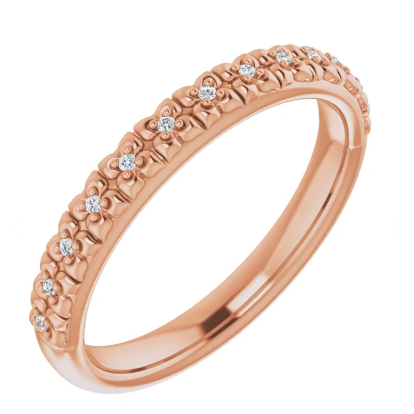 Stackable Ring #150 with Diamonds