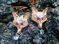 Fox Mask Earring Studs