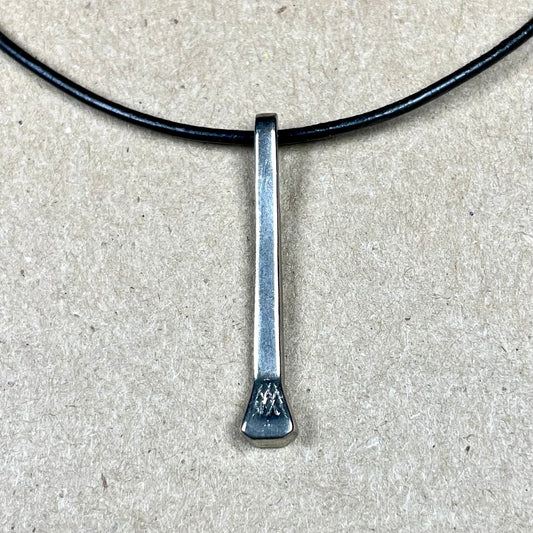 Horseshoe Nail, Straight Pendant