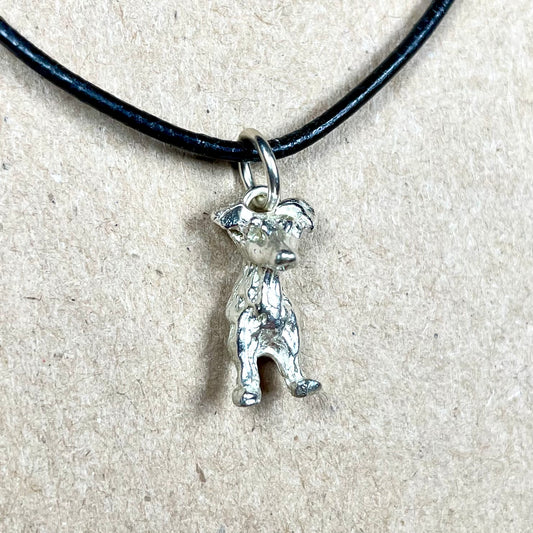 Jack Russell, Facing Forward, Pendant - Charm