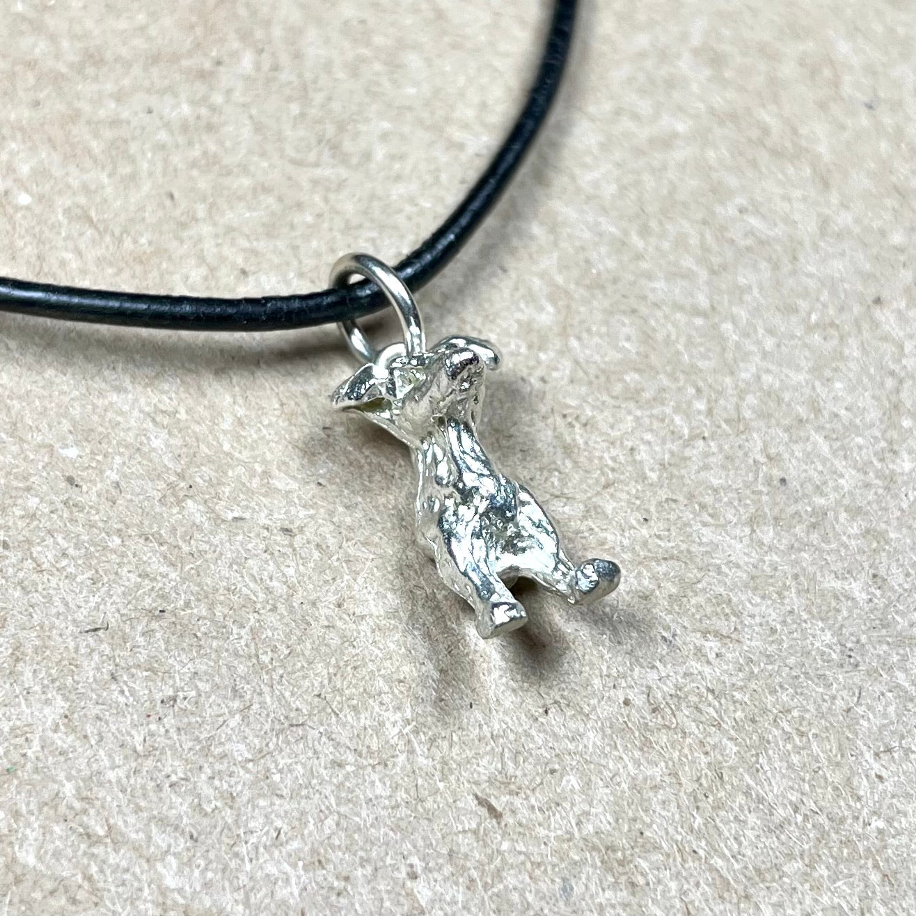 Jack Russell, Facing Forward, Pendant - Charm