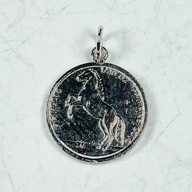 Horse Coin Replica, Pendant - Charm