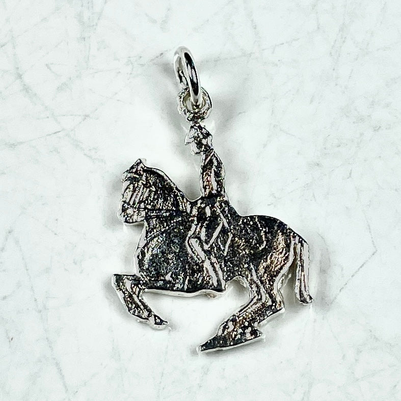 Horse & Rider, Pendant - Charm