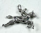 Jumping Horse & Rider, Pendant - Charm