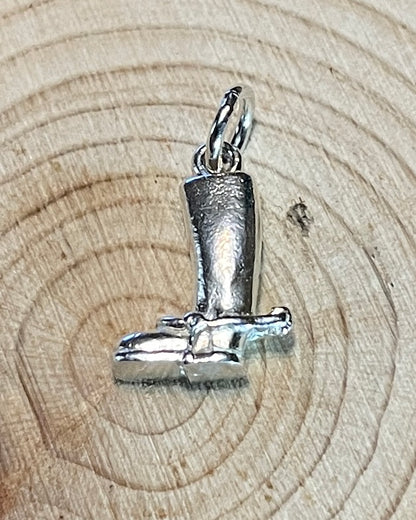 English Tall Boot, Pendant - Charm