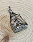 Horse Head in English Irons, Pendant - Charm