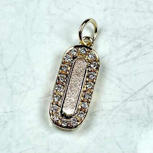 Diamond & Gold Fashion Pendant