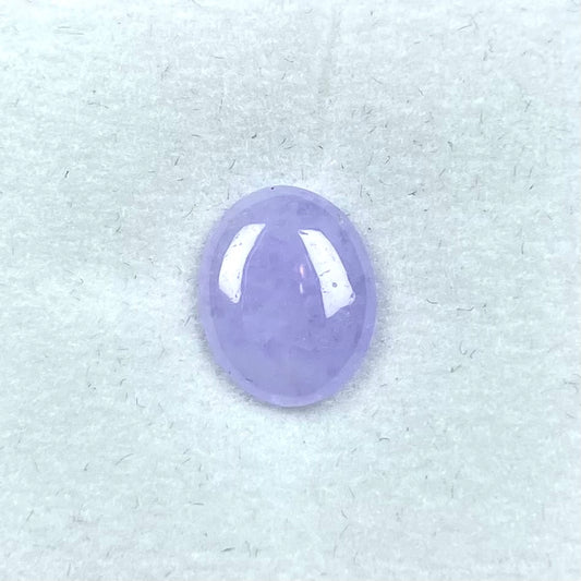 Jadeite Lavendar Oval, ~1.84ct