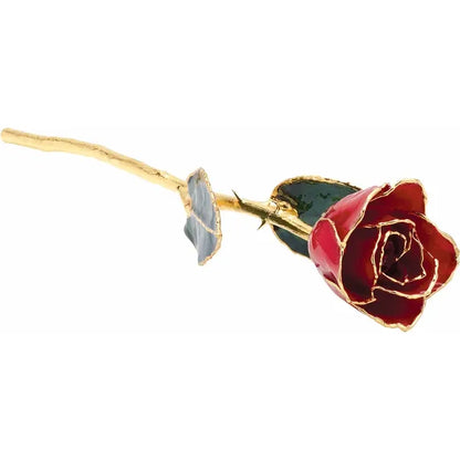 Rose - Traditional Colors with Gold Trim