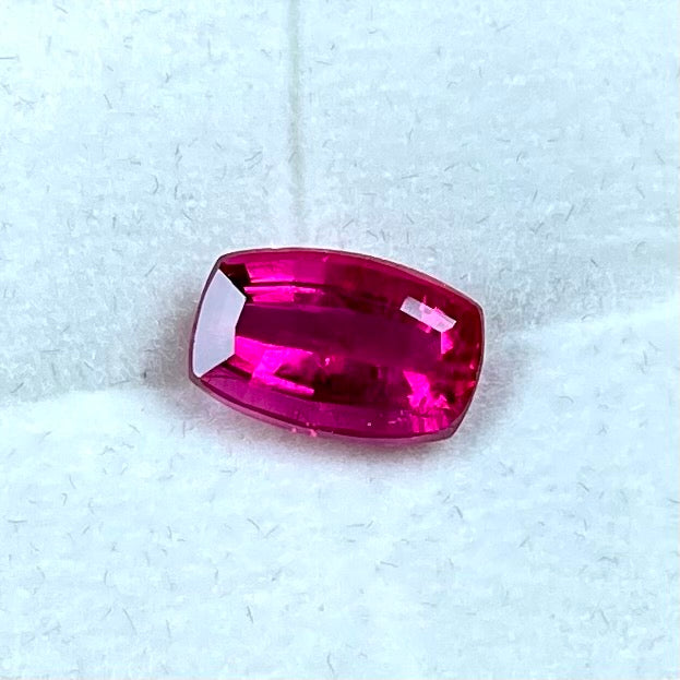 Tourmaline - Rubellite Cushion, ~2.15ct