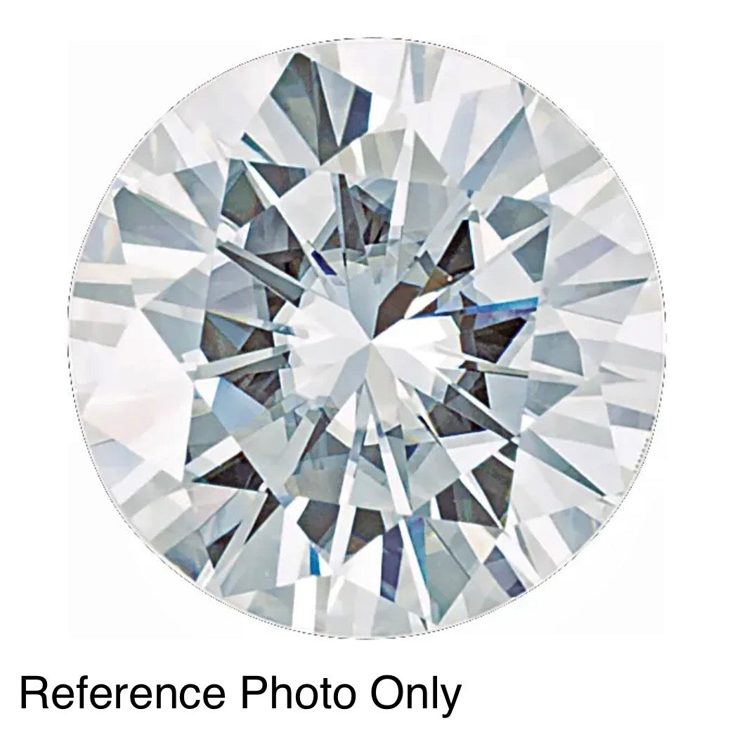 Lab-Grown Moissanite, Rounds - 3, 4, 5 & 6.5mm